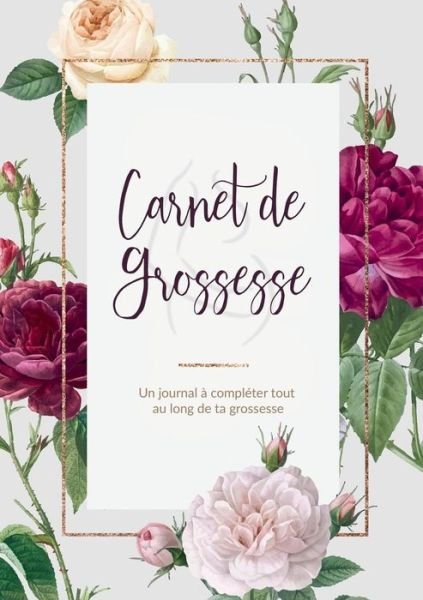 Cover for Cadeau Papeterie · Carnet De Grossesse - Un journal a completer tout au long de ta grossesse Livre et Cadeau Grossesse (Taschenbuch) (2019)