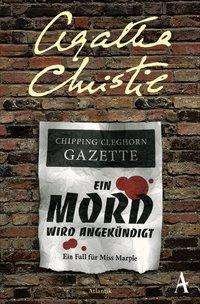 Cover for Christie · Ein Mord wird angekündigt (Book)