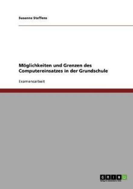 Cover for Steffens · Möglichkeiten und Grenzen des (Book) [German edition] (2013)