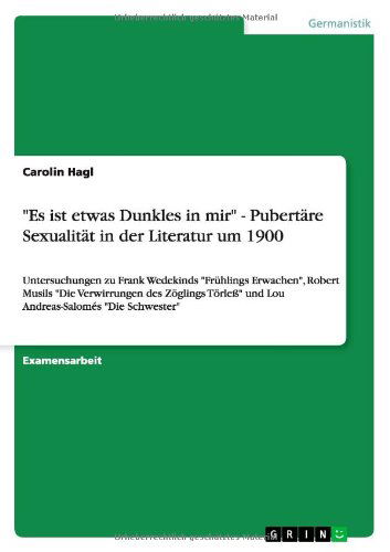 Cover for Hagl · &quot;Es ist etwas Dunkles in mir&quot; - Pu (Book) [German edition] (2011)