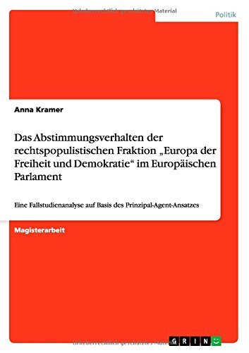 Cover for Anna Kramer · Das Abstimmungsverhalten der rechtspopu (Book) [German edition] (2014)
