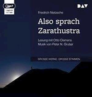 Also sprach Zarathustra - Friedrich Nietzsche - Musik - Der Audio Verlag - 9783742411242 - 