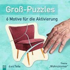 Cover for GroÃŸ-puzz · Groß-Puzzles - Thema &quot;Wohnzimmer&quot; (Puzz (Bok)