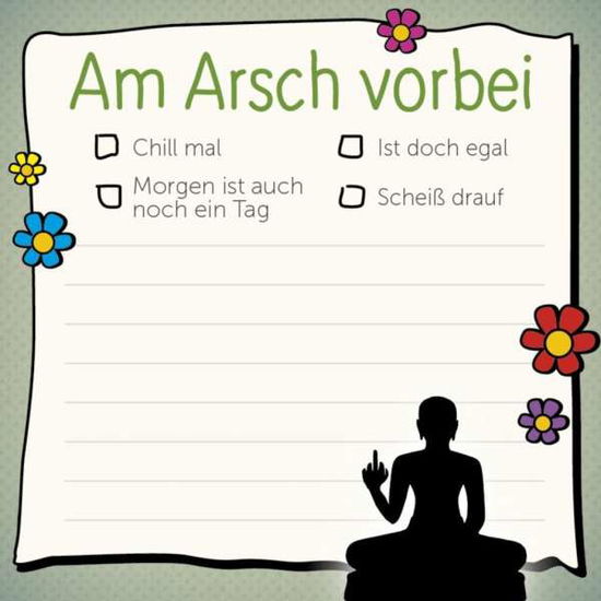 Cover for Reinwarth · Am Arsch vorbei - Klebezettel (Book)