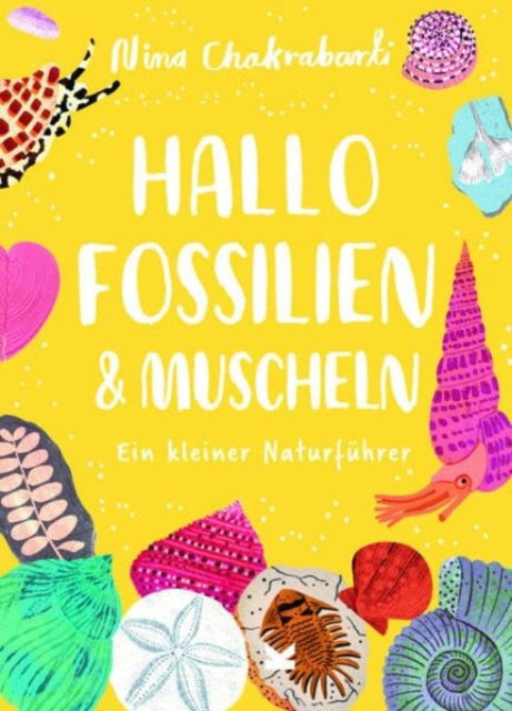 Cover for Nina Chakrabarti · Hallo Fossilien &amp; Muscheln (Book) (2024)