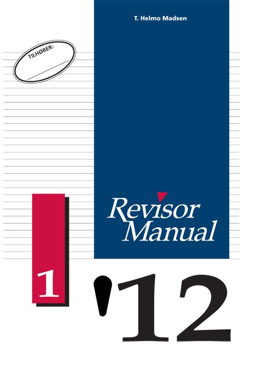 Cover for T. Helmo Madsen · RevisorManual 2012/1 (Sewn Spine Book) [1º edição] (2012)
