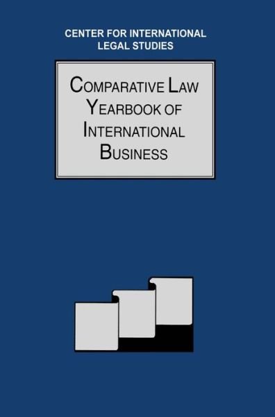 Dennis Campbell · Comparative Law Yearbook of International Business - Comparative Law Yearbook Series Set (Innbunden bok) (2000)