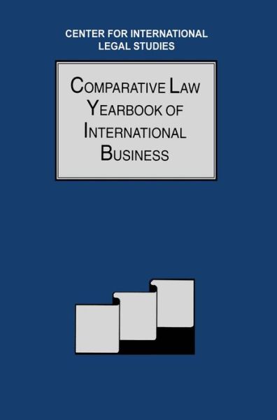 Comparative Law Yearbook of International Business - Comparative Law Yearbook Series Set - Dennis Campbell - Libros - Kluwer Law International - 9789041198242 - 1 de diciembre de 2000