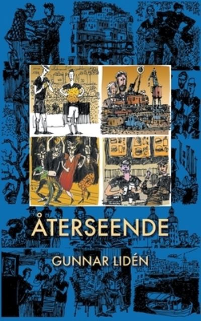 Cover for Gunnar Liden · Aterseende: Dikter och teckningar, Karlstad 2019-2020 (Paperback Book) (2020)