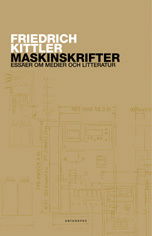 Cover for Friedrich Kittler · Maskinskrifter (Pocketbok) (2003)