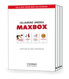 Cover for Max Söderpalm · Säljarens andra Maxbox : 4 böcker av Max Söderpalm (Inbunden Bok) (2010)