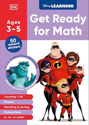 Disney Learning Get Ready For Math - Dk - Books -  - 9798217128242 - July 1, 2025