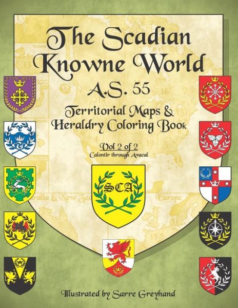 Cover for Sarre Greyhand · The Scadian Knowne World, A.S. 55 (Paperback Book) (2020)