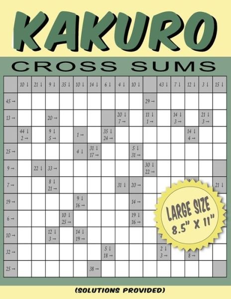 Cover for Safari Press · Games Like Sudoku - Kakuro (Paperback Book) (2020)