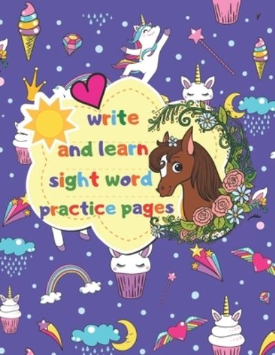 Cover for Rayana's Milasma · Write and learn sight word practice pages (Paperback Book) (2021)