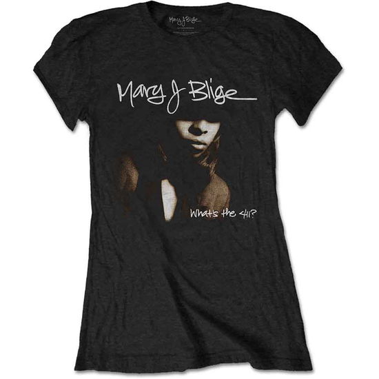 Mary J Blige Ladies T-Shirt: Cover - Mary J Blige - Merchandise -  - 9950670028242 - 