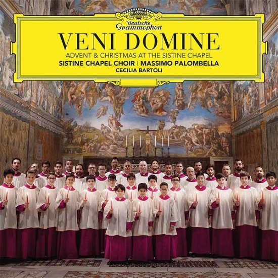 Cover for Massimo Palombella Sistine Chapel Choir · Veni Domine: Advent &amp; Christmas at the Sistine Chapel (CD) (2017)
