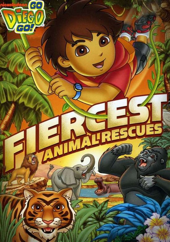 Cover for Go Diego Go · Fiercest Animal Rescues (DVD) (2011)