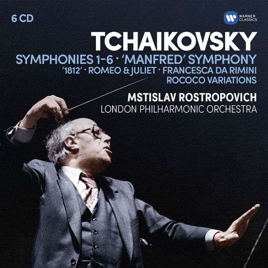 Cover for Mstislav Rostropovich · Tchaikovsky: Symphonies 1-6, M (CD) (2017)