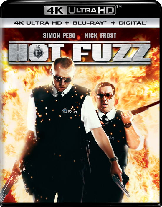 Cover for Hot Fuzz (4K Ultra HD) (2019)