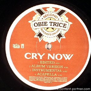 Cover for Obie Trice · Cry Now (12&quot;) (2015)