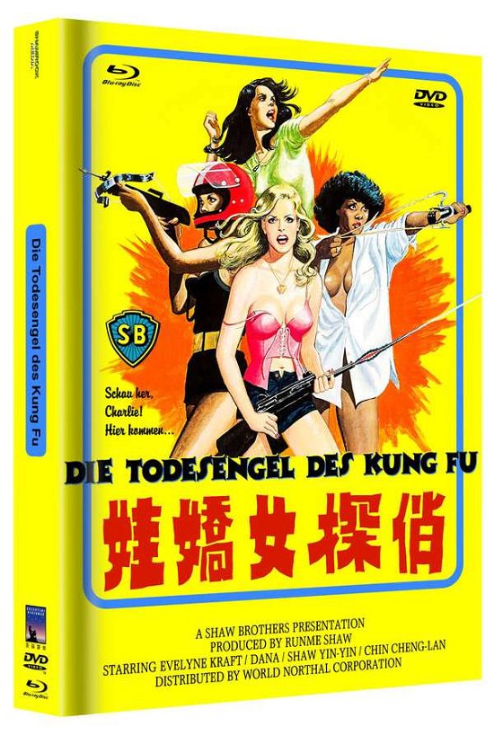 Cover for Limited Mediabook · Die Todesengel Des Kung Fu - Cover B [bluray &amp; Dvd] (Blu-ray)