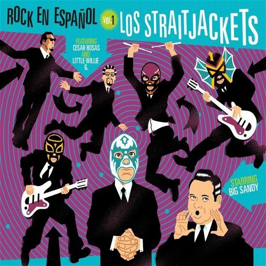Cover for Los Straitjackets · Rock En Espanol Vol.1 (Ltd. Purple Vinyl) (LP) (2022)