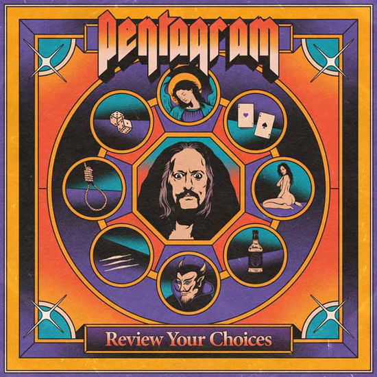 Pentagram · Review Your Choices (Yellow / Orange / Purple Vinyl) (Alt Cover) (LP) (2024)