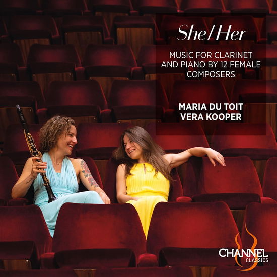 Maria Du Toit · She / Her: Music for Clarinet And Piano By 12 Female Composers (CD) (2024)