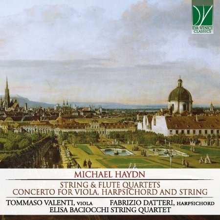 Cover for Valenti, Tommaso / Fabrizio Datteri · Haydn String &amp; Flute Quartets Concerto (CD) (2020)