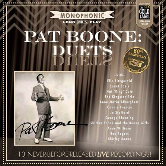 DUETS (60th ANNIVERSARY) (CERTIFIED LIMITED EDITION) - Pat Boone - Musikk - POP - 0786052821243 - 9. mars 2017