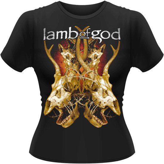 Cover for Lamb of God · Tangled Bones Girlie (T-shirt) [size S] (2013)