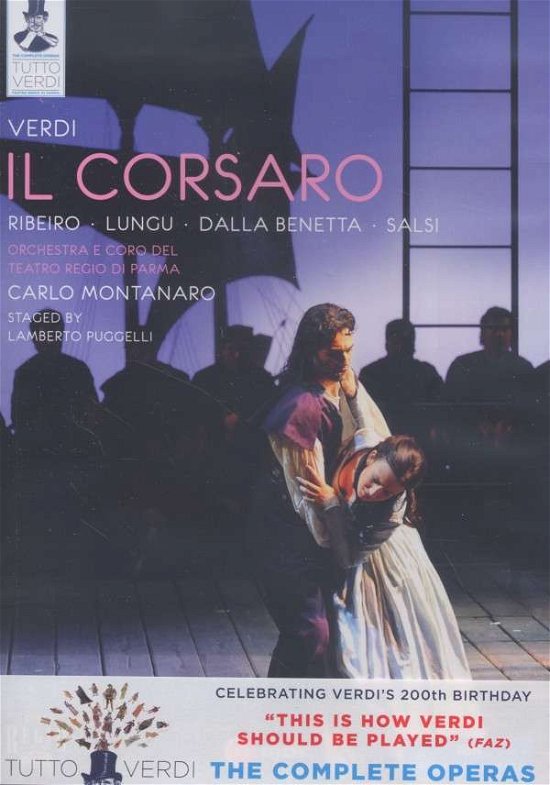 Cover for Montanaro / Ribeiro / Salsi · Verdi: Il Corsaro (DVD) (2013)