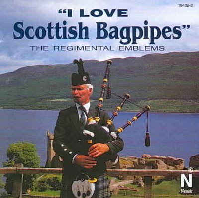 Cover for I Love Scottish Bagpipes / Various (CD) (1995)