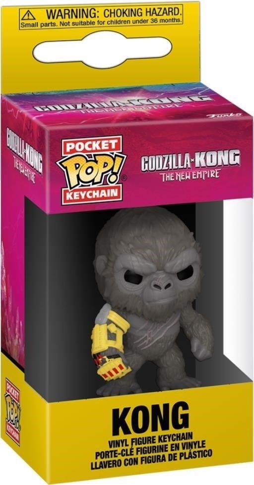 Cover for Pop! Keychain · Keychain Godzilla vs Kong Kong with Mechanical Arm (Funko POP!) (2024)