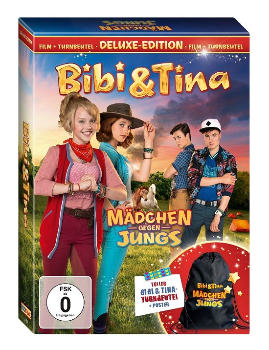 Cover for Bibi &amp; Tina · Mädchen Gegen Jungs (Deluxe-edition)3.kinofilm (DVD) [Deluxe edition] (2016)