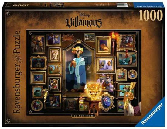 Cover for Ravensburger · Disney Villainous Puzzel King John 1000st. (Bok) (2020)