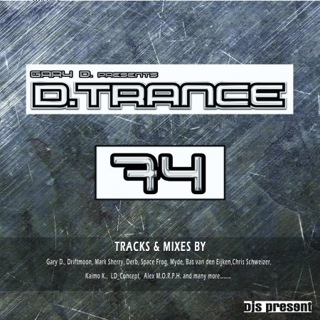 Cover for D.trance 74 (CD) (2016)