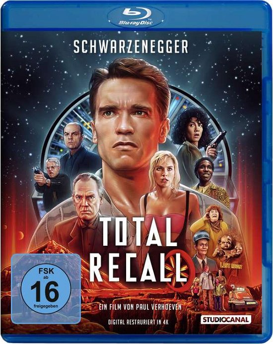 Cover for Schwarzenegger,arnold / Stone,sharon · Total Recall / Uncut / Blu-ray (Blu-ray) (2020)