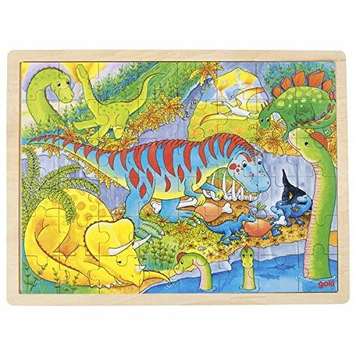 Puzzel Dino\'s - Goki - Merchandise - Goki - 4013594577243 - 