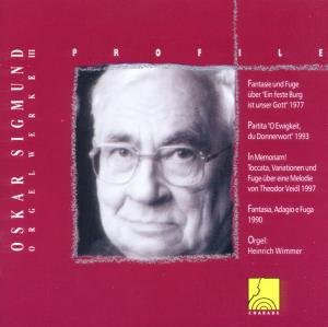 Cover for Wimmer Heinrich · Sigmund: Organ Works Iii (CD) (2010)