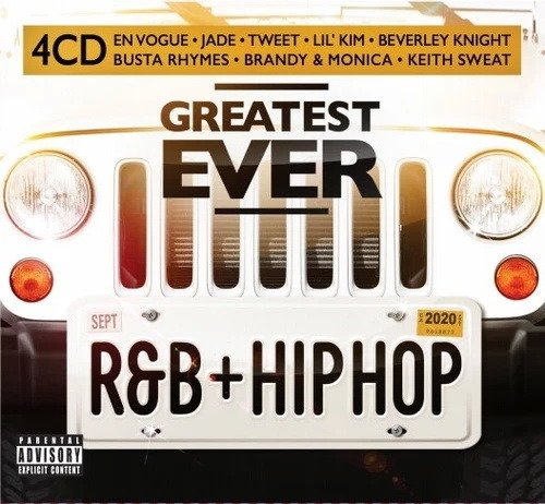 Cover for Greatest Ever RB + Hip Hop · Greatest Ever R&amp;B + Hip Hop (CD) (2020)