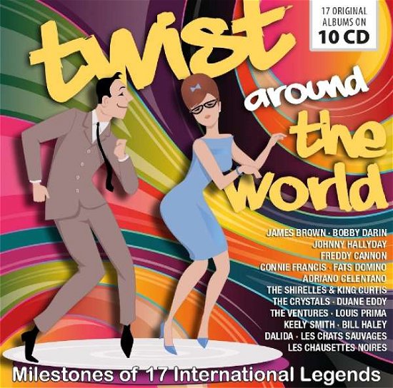 Cover for 17 International Legends · Twistin' around the World (CD) (2019)