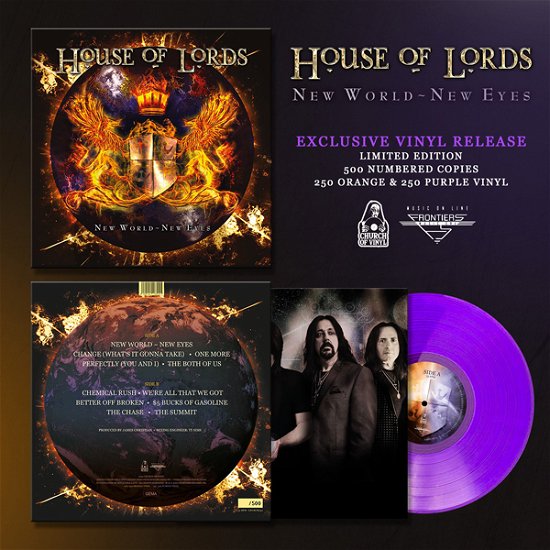 New World - New Eyes - House of Lords - Music - CHURCH OF VINYL - 4260146163243 - June 25, 2021
