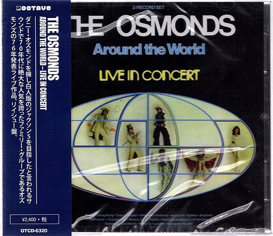 Around the World - Live in Concert - The Osmonds - Muziek - OCTAVE - 4526180438243 - 27 januari 2018