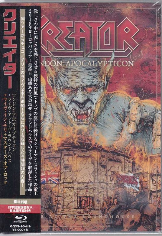 Cover for Kreator · London Apocalypticon (MBD) [Japan Import edition] (2020)