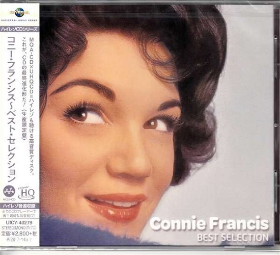 Cover for Connie Francis · Connie Francis Best Selection (CD) [Japan Import edition] (2020)