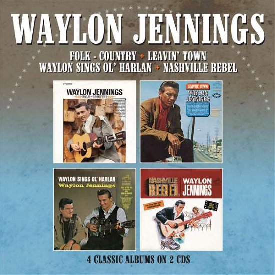 Cover for Waylon Jennings · Folk-Country / Leavin Town / Wayl (CD) (2022)