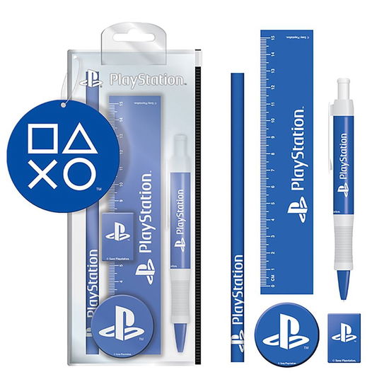PLAYSTATION - Classic White & Blue - Stationery Se - Playstation: Pyramid - Gadżety - - 5051265740243 -