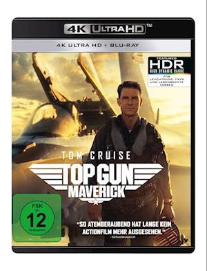Cover for Tom Cruise,miles Teller,jennifer Connelly · Top Gun: Maverick (4K UHD Blu-ray) (2022)